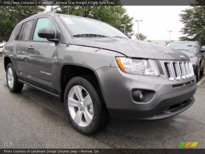 Mineral Gray Metallic / Dark Slate Gray 2011 Jeep Compass 2.0 Latitude