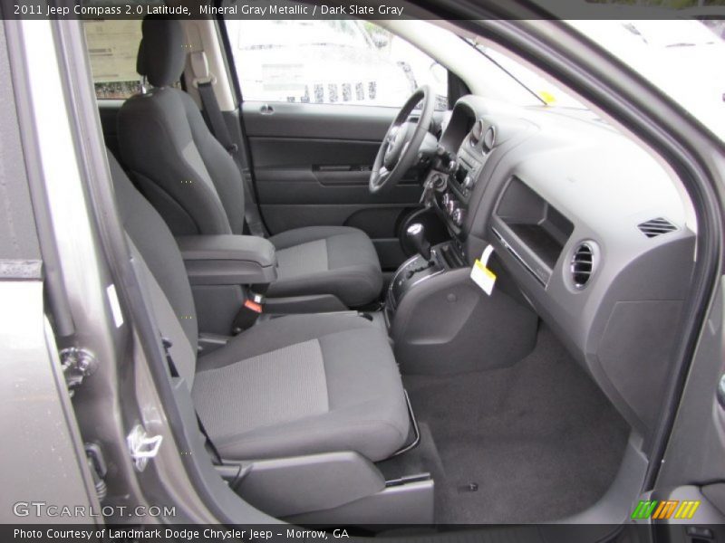 Mineral Gray Metallic / Dark Slate Gray 2011 Jeep Compass 2.0 Latitude