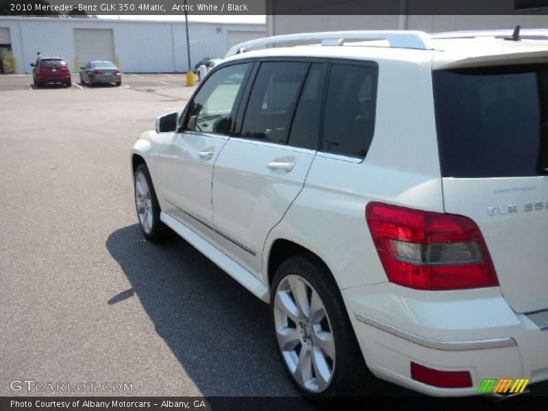 Arctic White / Black 2010 Mercedes-Benz GLK 350 4Matic