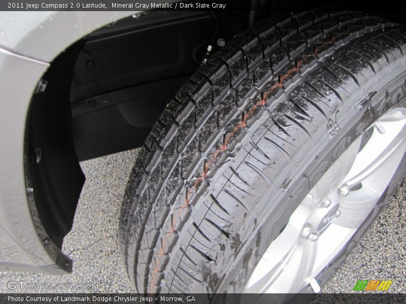 Mineral Gray Metallic / Dark Slate Gray 2011 Jeep Compass 2.0 Latitude