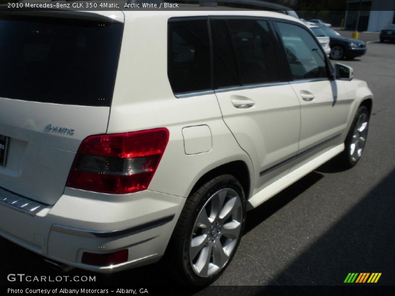 Arctic White / Black 2010 Mercedes-Benz GLK 350 4Matic