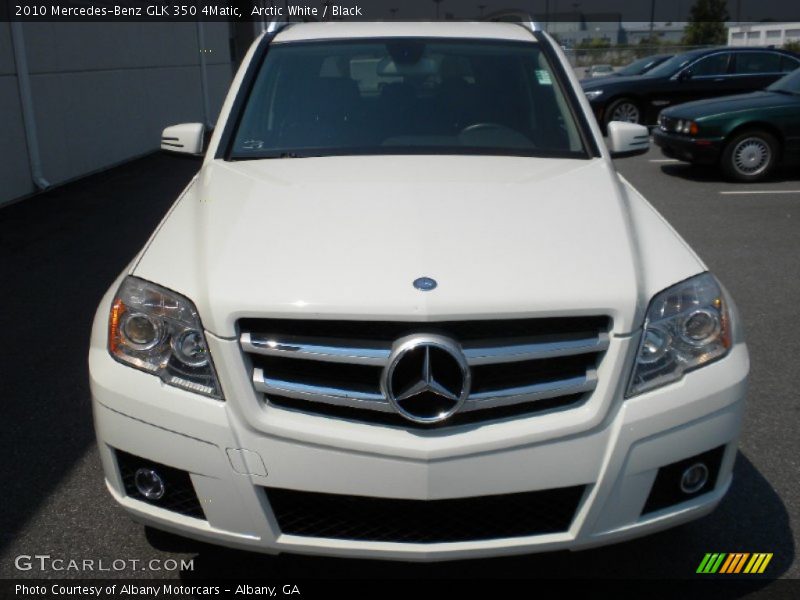 Arctic White / Black 2010 Mercedes-Benz GLK 350 4Matic