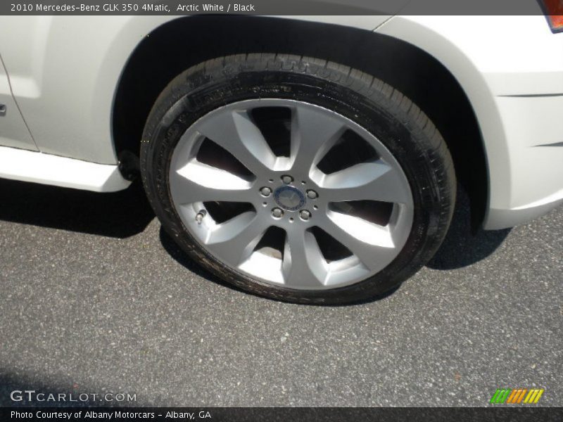 Arctic White / Black 2010 Mercedes-Benz GLK 350 4Matic