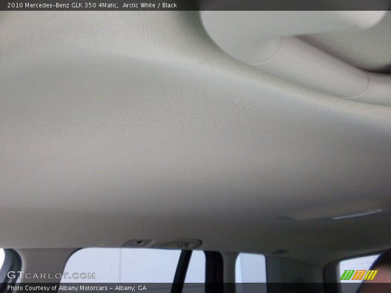 Arctic White / Black 2010 Mercedes-Benz GLK 350 4Matic