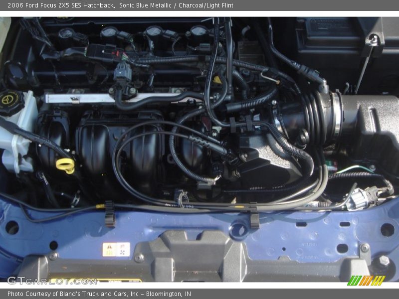 Sonic Blue Metallic / Charcoal/Light Flint 2006 Ford Focus ZX5 SES Hatchback