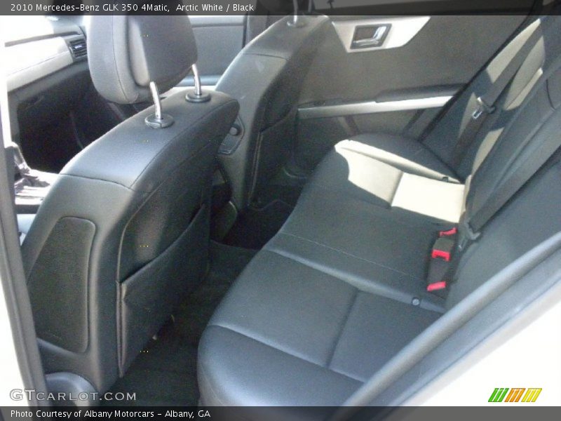 Arctic White / Black 2010 Mercedes-Benz GLK 350 4Matic