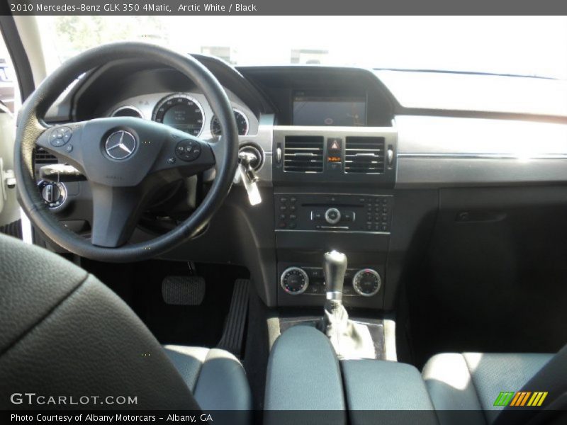 Arctic White / Black 2010 Mercedes-Benz GLK 350 4Matic