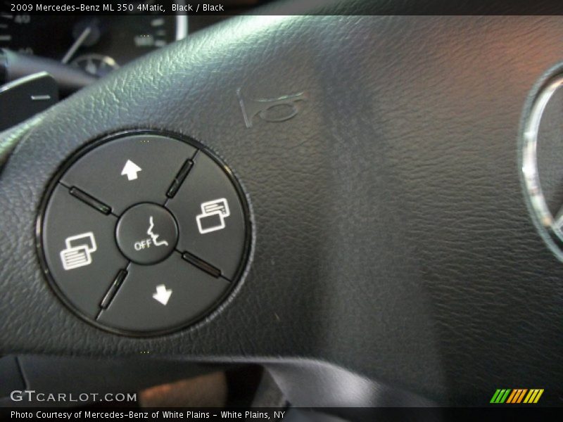 Black / Black 2009 Mercedes-Benz ML 350 4Matic