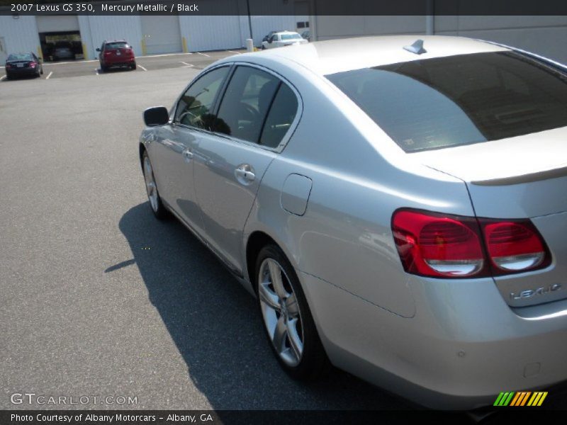 Mercury Metallic / Black 2007 Lexus GS 350