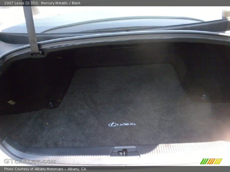 Mercury Metallic / Black 2007 Lexus GS 350