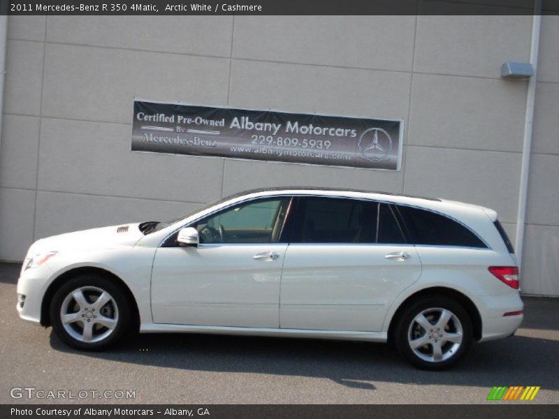 Arctic White / Cashmere 2011 Mercedes-Benz R 350 4Matic