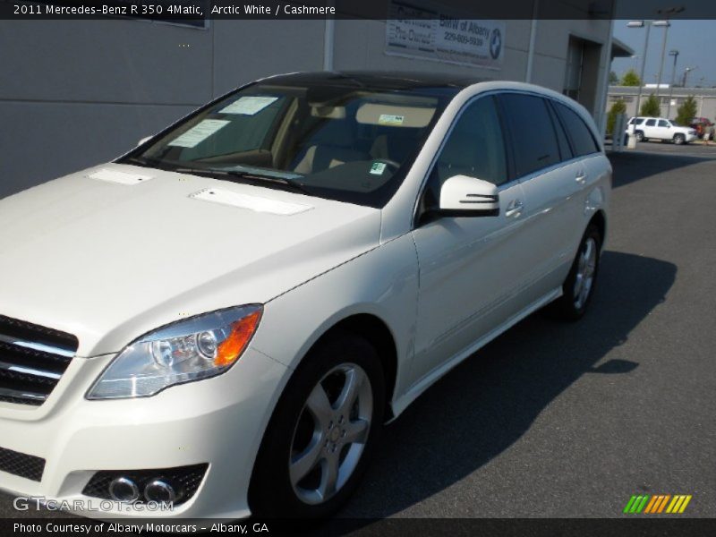 Arctic White / Cashmere 2011 Mercedes-Benz R 350 4Matic