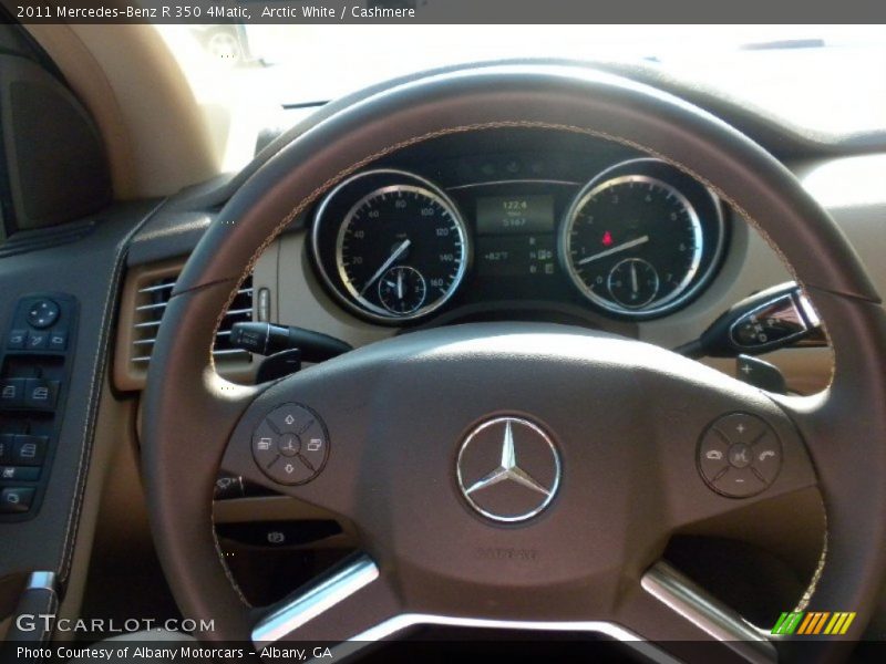 Arctic White / Cashmere 2011 Mercedes-Benz R 350 4Matic