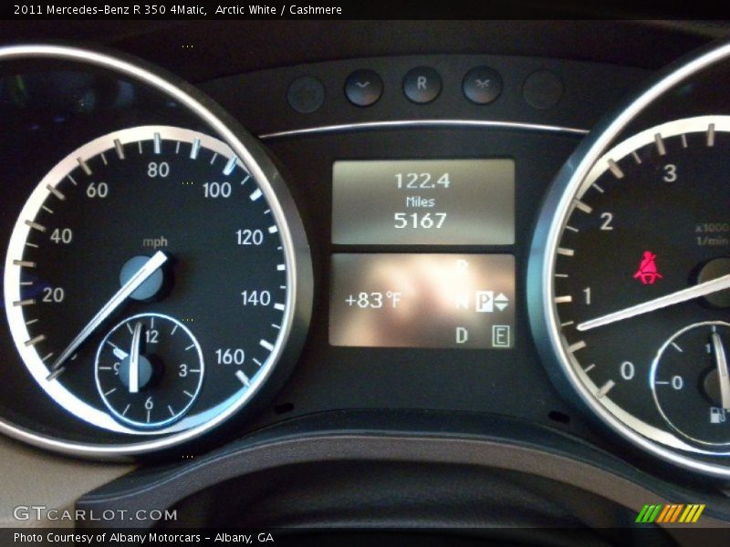 Arctic White / Cashmere 2011 Mercedes-Benz R 350 4Matic