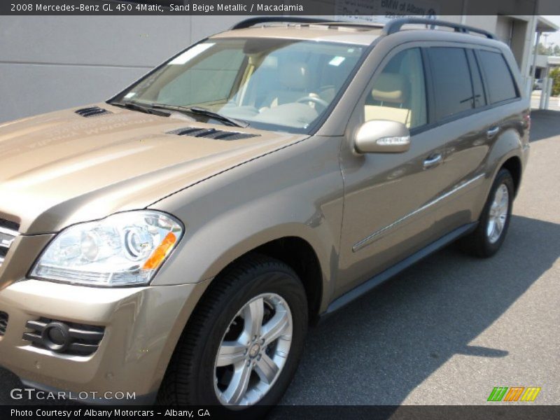 Sand Beige Metallic / Macadamia 2008 Mercedes-Benz GL 450 4Matic