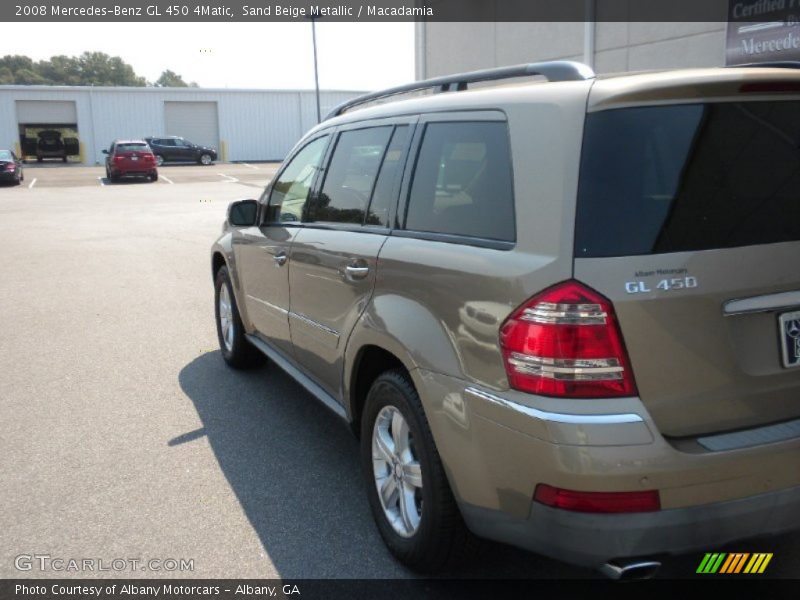 Sand Beige Metallic / Macadamia 2008 Mercedes-Benz GL 450 4Matic
