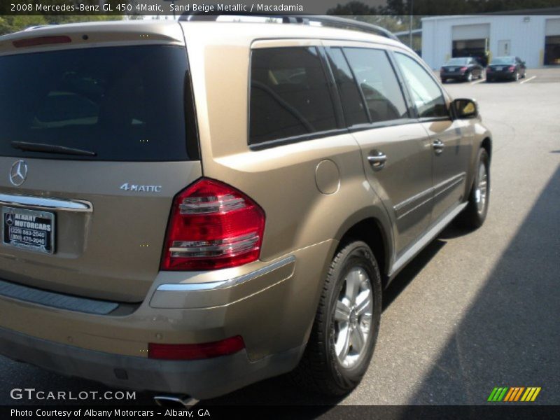 Sand Beige Metallic / Macadamia 2008 Mercedes-Benz GL 450 4Matic
