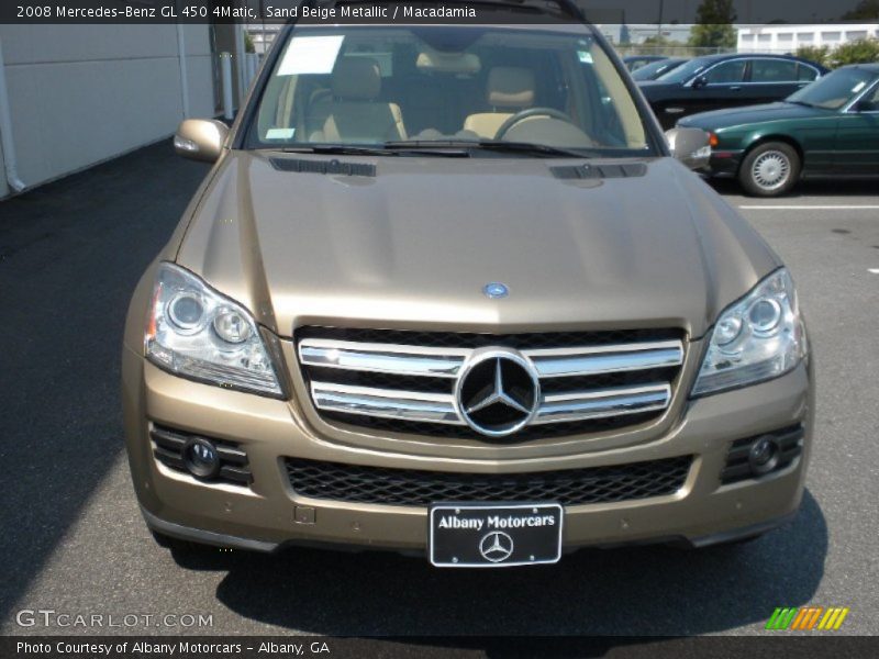 Sand Beige Metallic / Macadamia 2008 Mercedes-Benz GL 450 4Matic