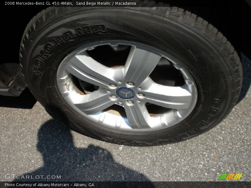 Sand Beige Metallic / Macadamia 2008 Mercedes-Benz GL 450 4Matic