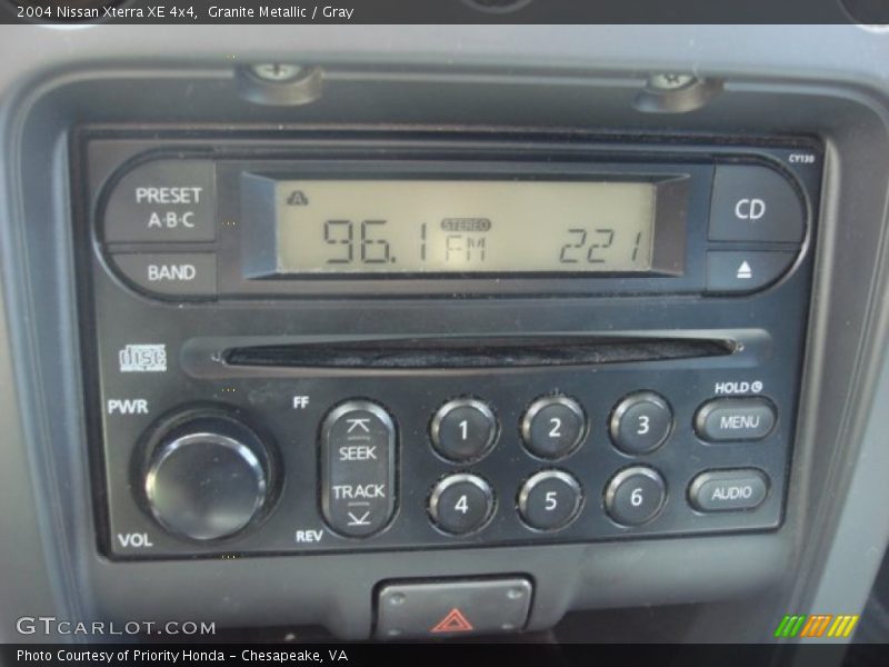 Granite Metallic / Gray 2004 Nissan Xterra XE 4x4