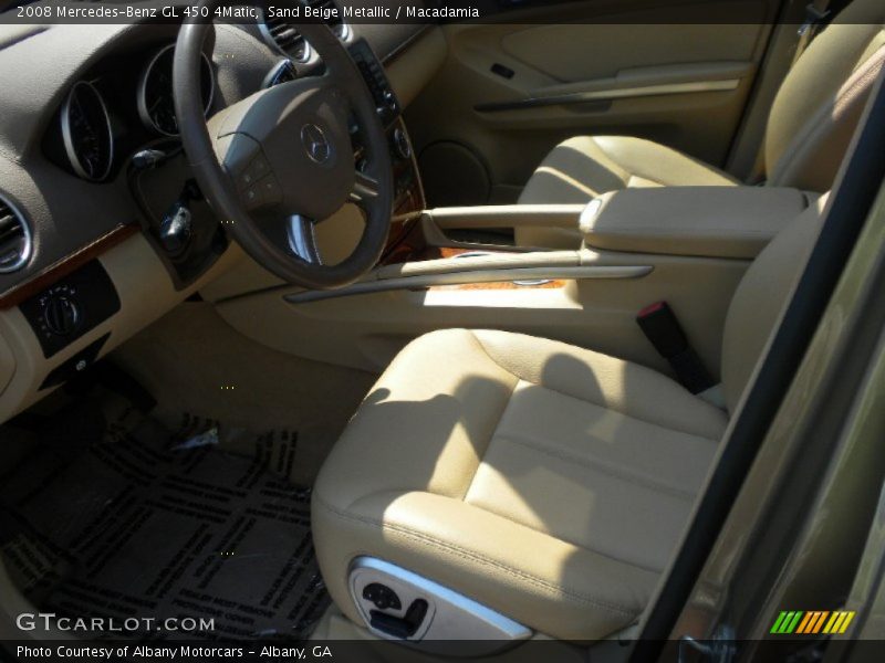 Sand Beige Metallic / Macadamia 2008 Mercedes-Benz GL 450 4Matic