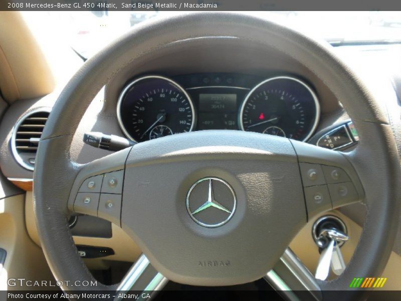 Sand Beige Metallic / Macadamia 2008 Mercedes-Benz GL 450 4Matic