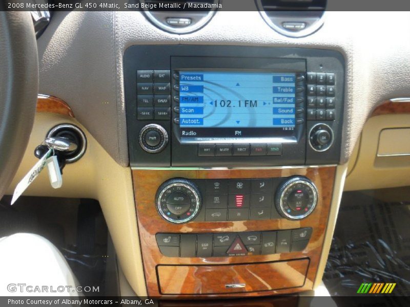 Sand Beige Metallic / Macadamia 2008 Mercedes-Benz GL 450 4Matic