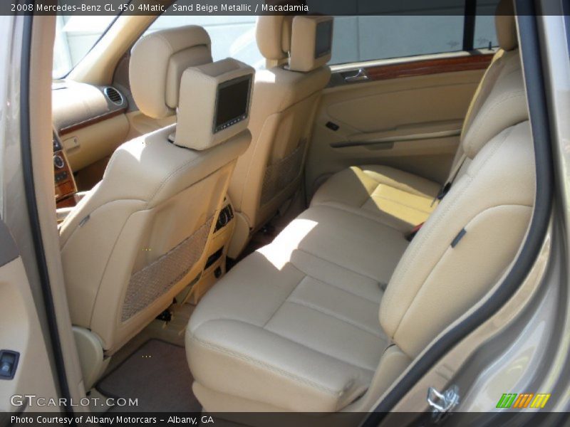 Sand Beige Metallic / Macadamia 2008 Mercedes-Benz GL 450 4Matic