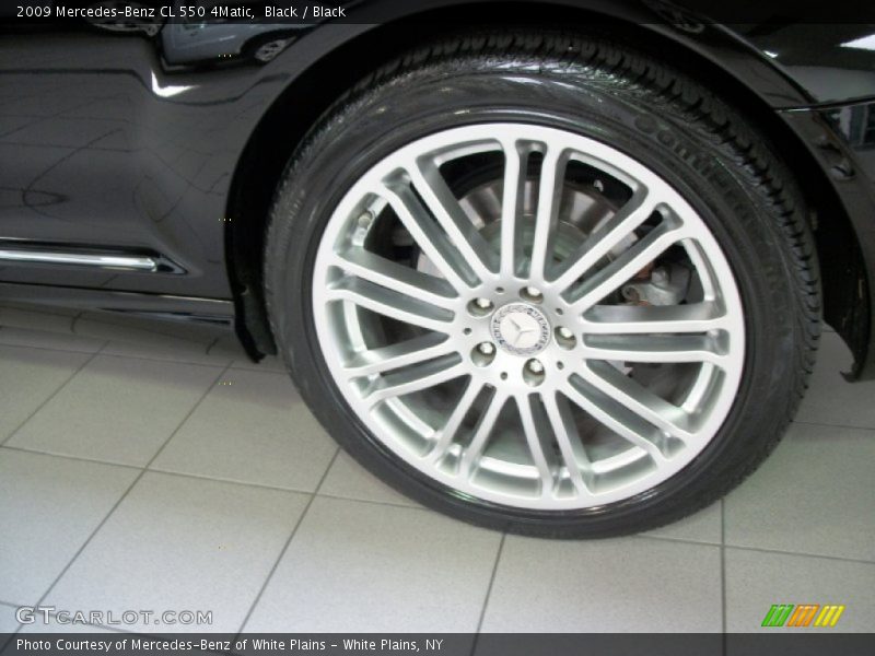 Black / Black 2009 Mercedes-Benz CL 550 4Matic