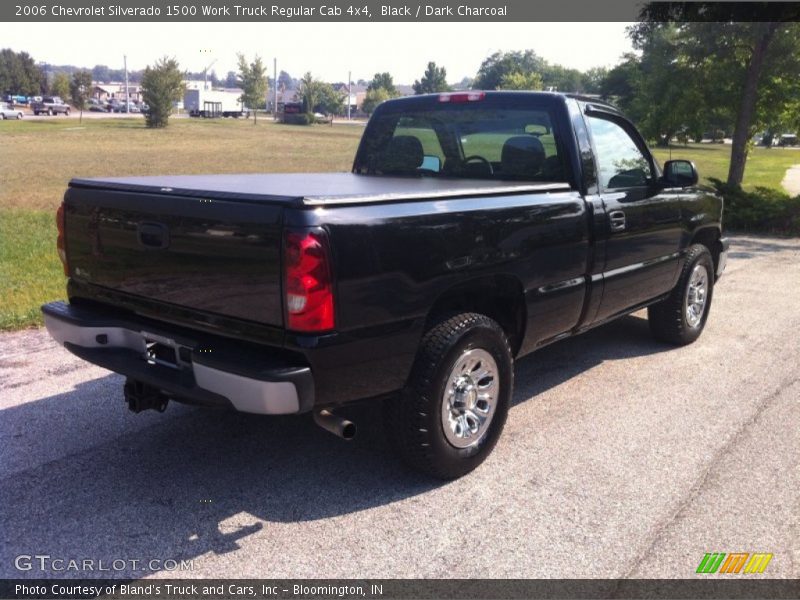 Black / Dark Charcoal 2006 Chevrolet Silverado 1500 Work Truck Regular Cab 4x4