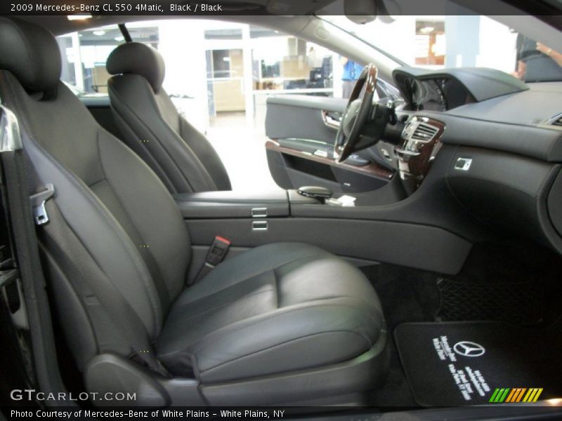 Black / Black 2009 Mercedes-Benz CL 550 4Matic