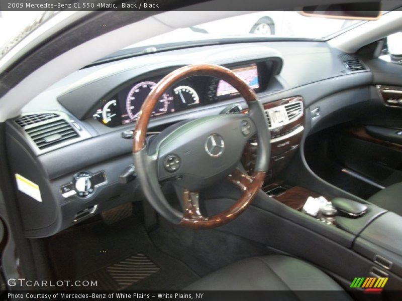 Black / Black 2009 Mercedes-Benz CL 550 4Matic