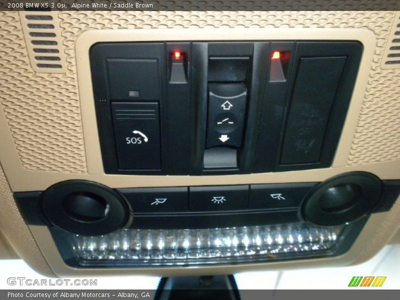 Alpine White / Saddle Brown 2008 BMW X5 3.0si