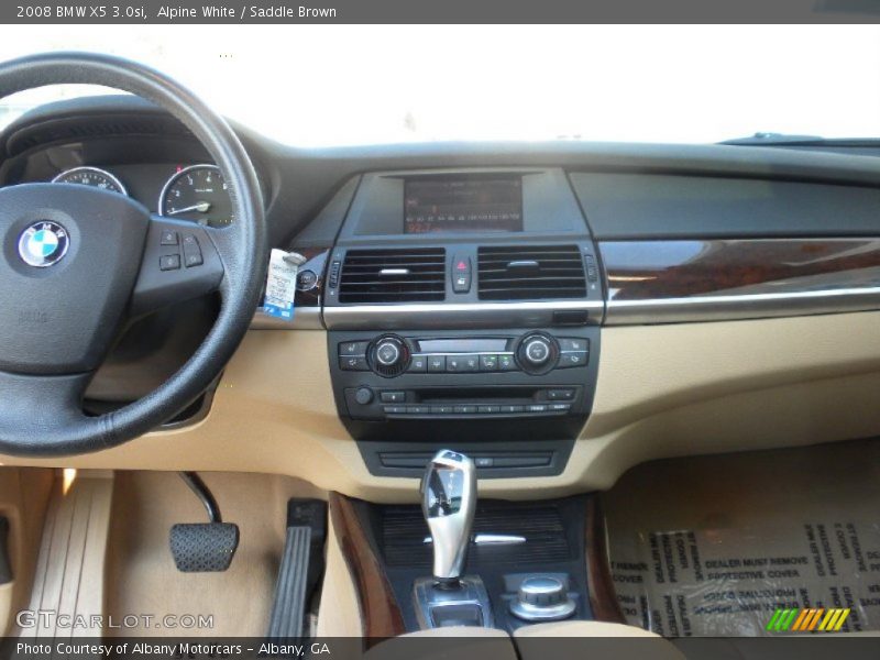 Alpine White / Saddle Brown 2008 BMW X5 3.0si