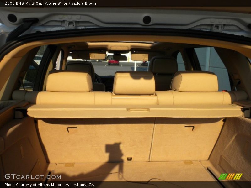 Alpine White / Saddle Brown 2008 BMW X5 3.0si