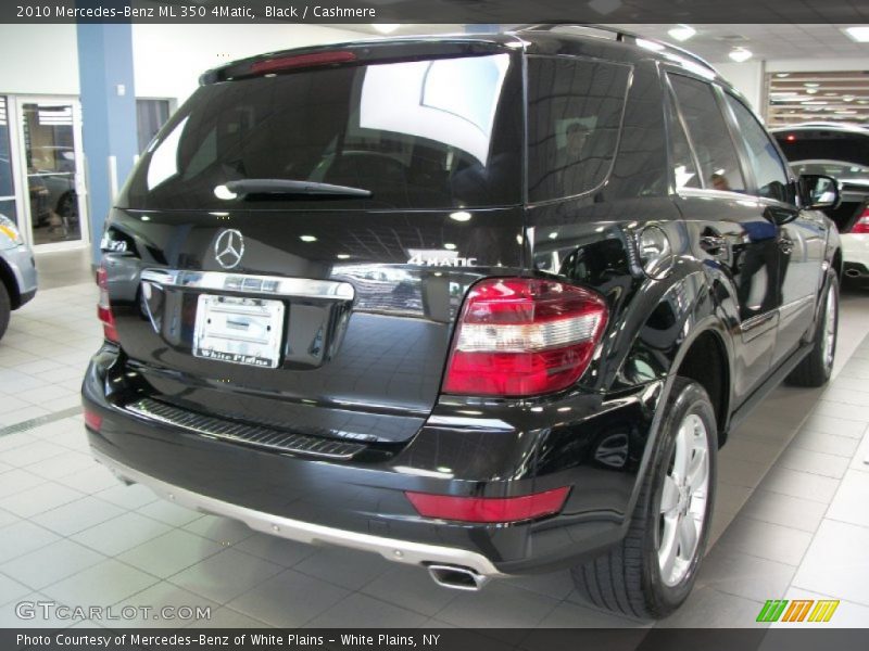 Black / Cashmere 2010 Mercedes-Benz ML 350 4Matic