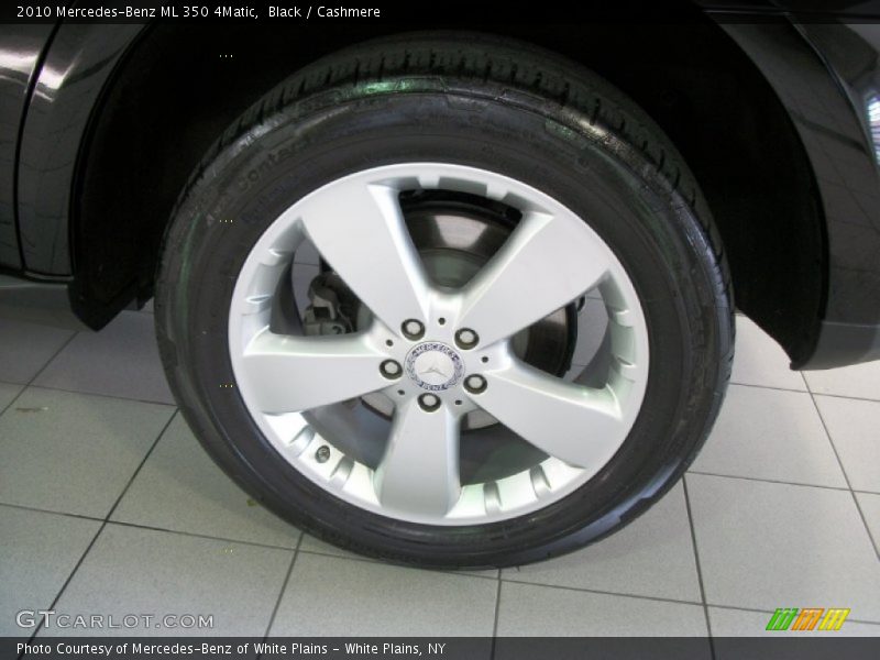 Black / Cashmere 2010 Mercedes-Benz ML 350 4Matic
