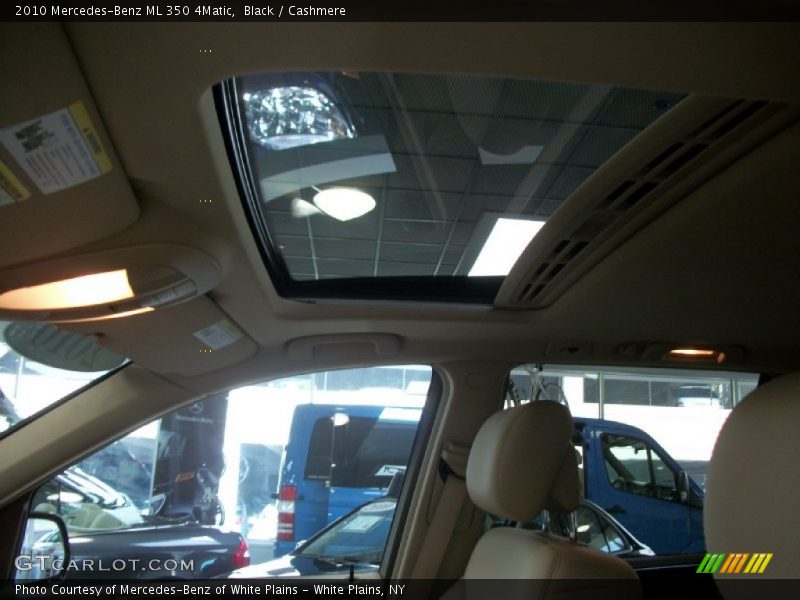 Black / Cashmere 2010 Mercedes-Benz ML 350 4Matic