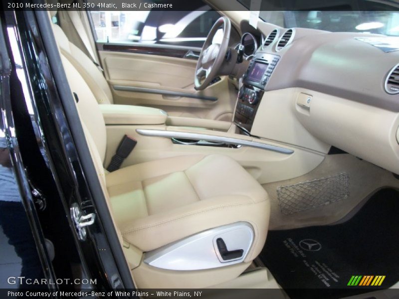 Black / Cashmere 2010 Mercedes-Benz ML 350 4Matic