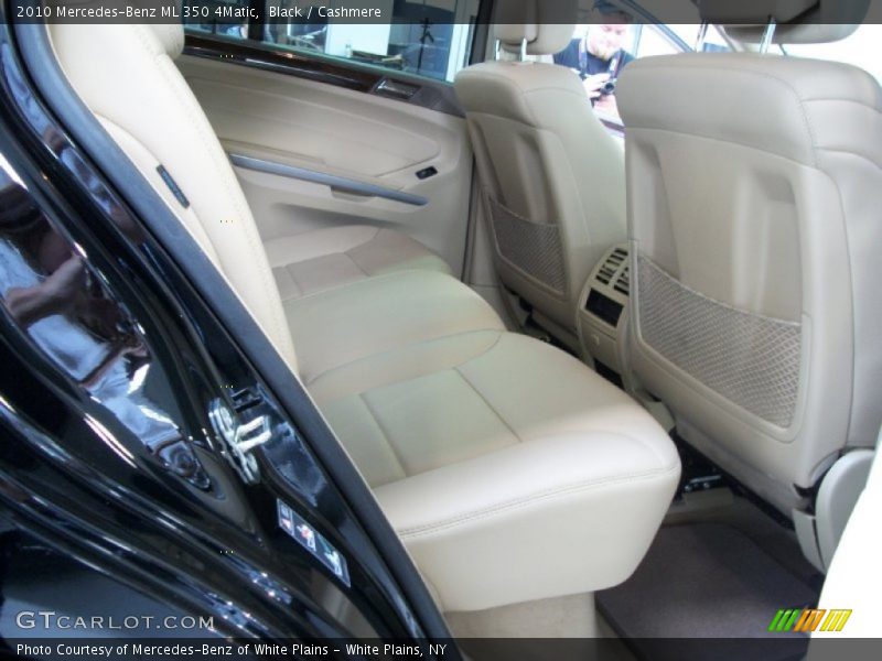Black / Cashmere 2010 Mercedes-Benz ML 350 4Matic