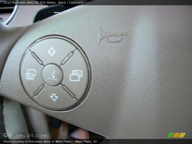 Black / Cashmere 2010 Mercedes-Benz ML 350 4Matic