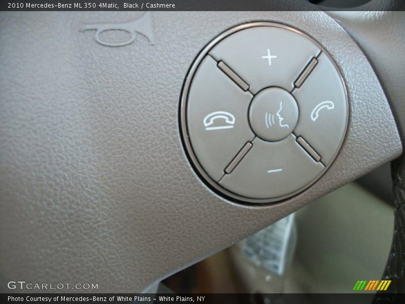 Black / Cashmere 2010 Mercedes-Benz ML 350 4Matic