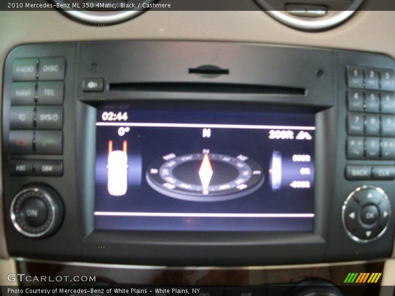 Black / Cashmere 2010 Mercedes-Benz ML 350 4Matic