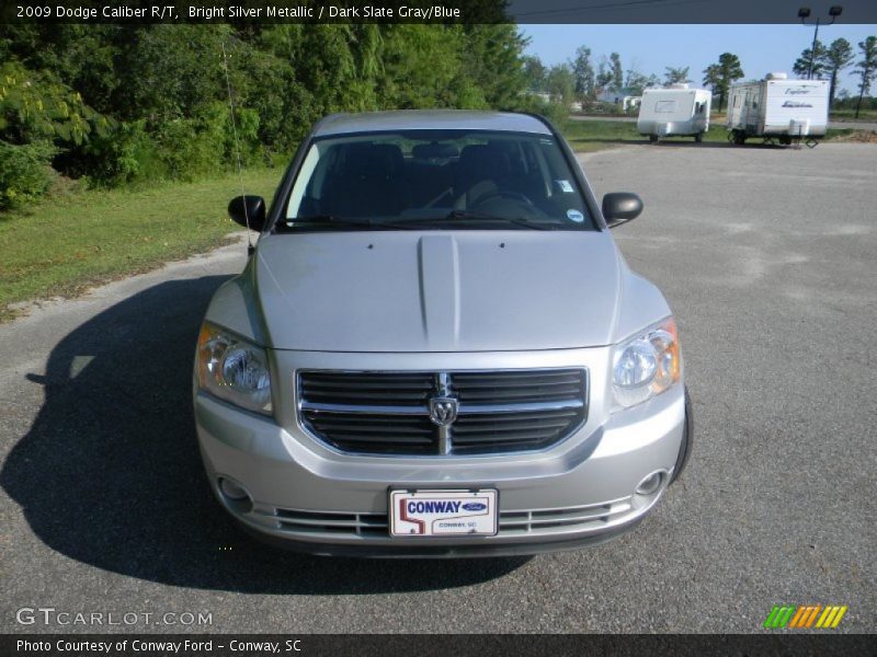 Bright Silver Metallic / Dark Slate Gray/Blue 2009 Dodge Caliber R/T