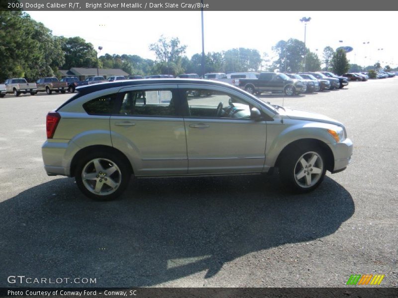 Bright Silver Metallic / Dark Slate Gray/Blue 2009 Dodge Caliber R/T