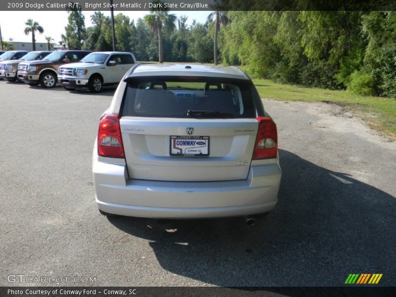 Bright Silver Metallic / Dark Slate Gray/Blue 2009 Dodge Caliber R/T