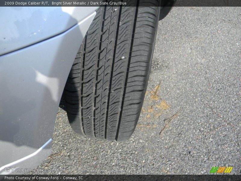 Bright Silver Metallic / Dark Slate Gray/Blue 2009 Dodge Caliber R/T