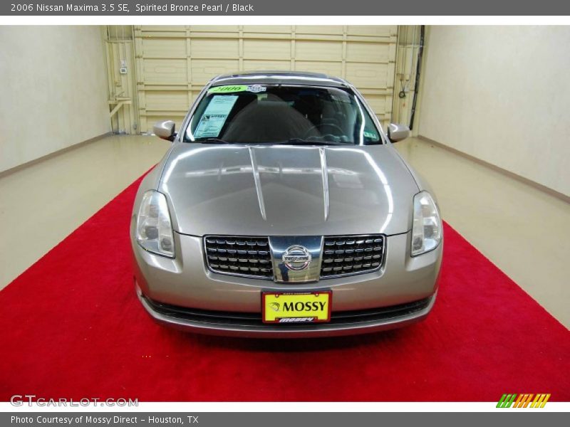 Spirited Bronze Pearl / Black 2006 Nissan Maxima 3.5 SE