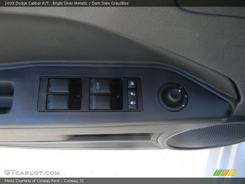 Bright Silver Metallic / Dark Slate Gray/Blue 2009 Dodge Caliber R/T
