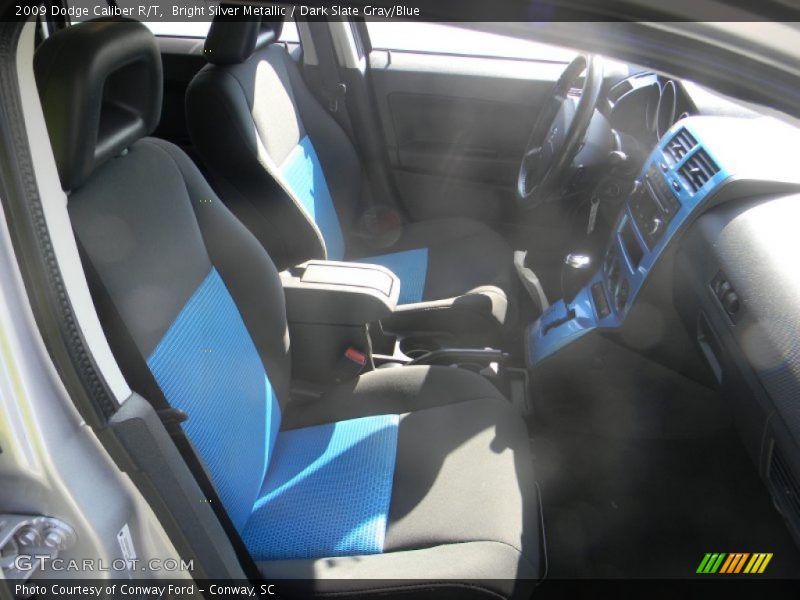 Bright Silver Metallic / Dark Slate Gray/Blue 2009 Dodge Caliber R/T
